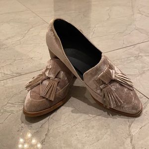 Rebecca Minkoff velvet loafer